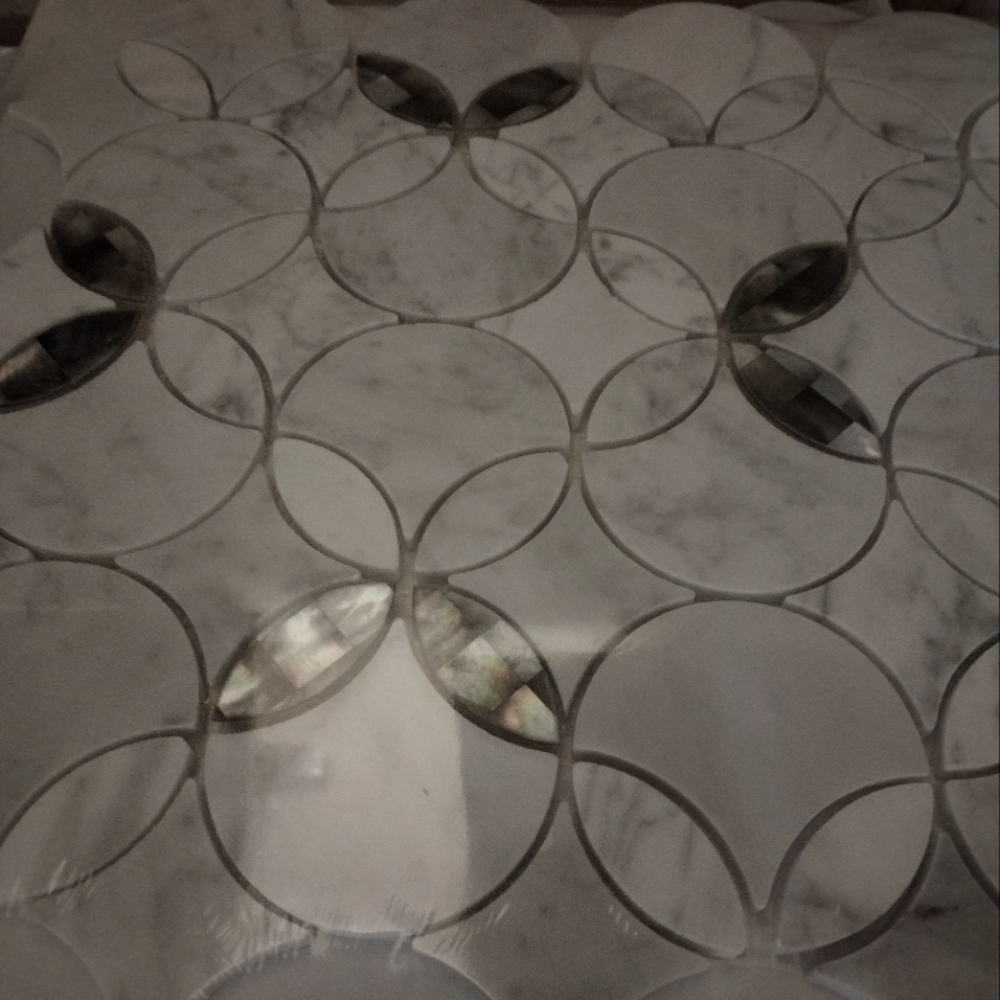 Beautiful mother of pearl I set TILE FOR FLOOR AND WALL